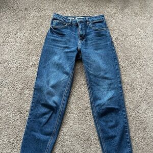 Mango Dark Blue Denim Jeans